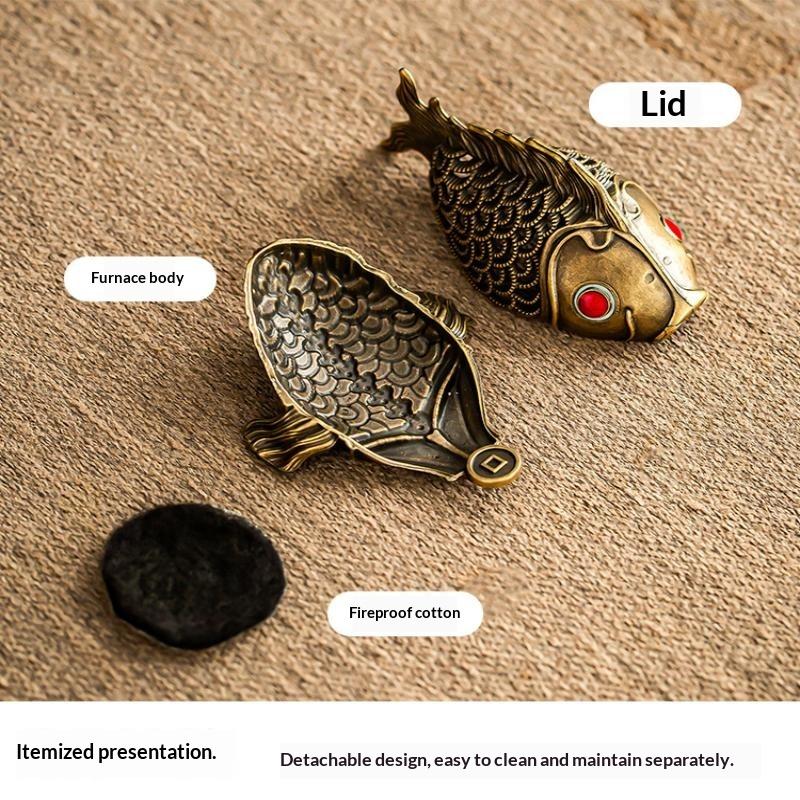 Home Fragrance Powder - Incense Burner Alloy Hollow Incense Holder