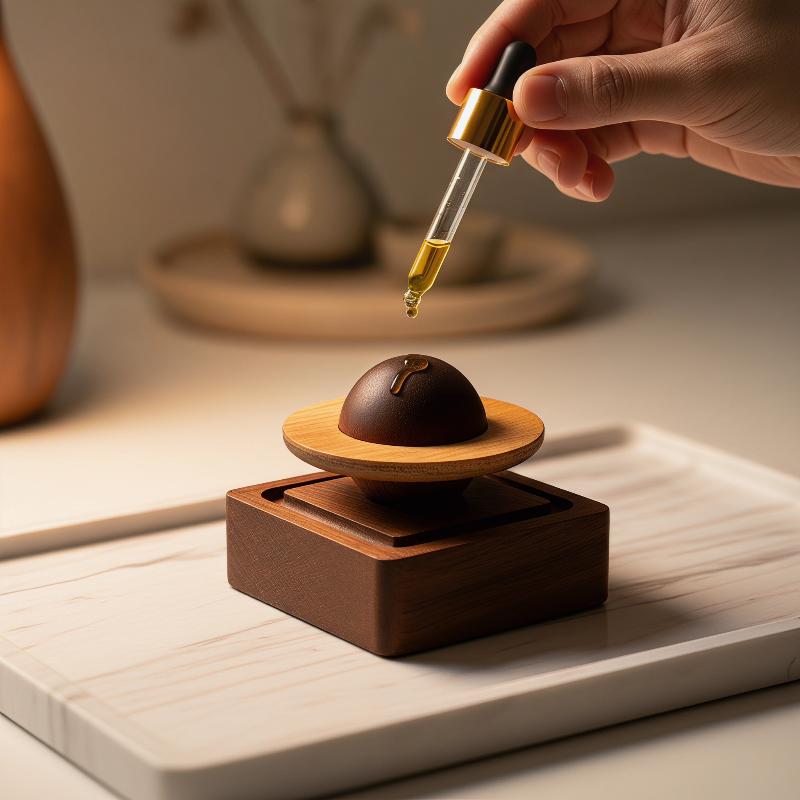 Home Fragrance Relax At Home - Stylish 1PCS Planet Theme Wooden Fragrance