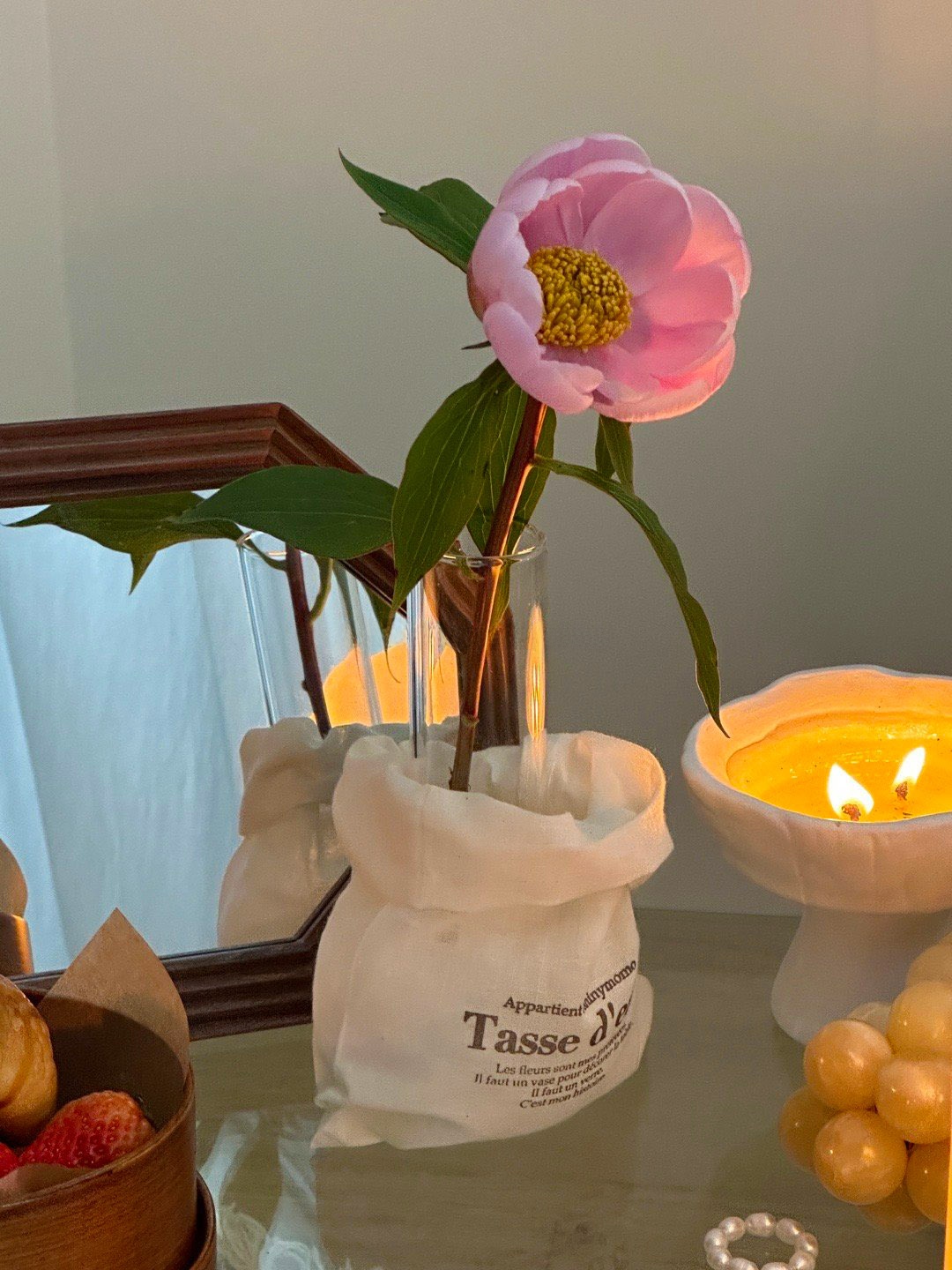 Home Fragrance French - Shinymomo Creative French Style Glass Flower