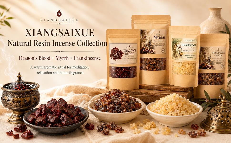 Home Fragrance Powder - Natural Resin Incense Multi Types Frankincense