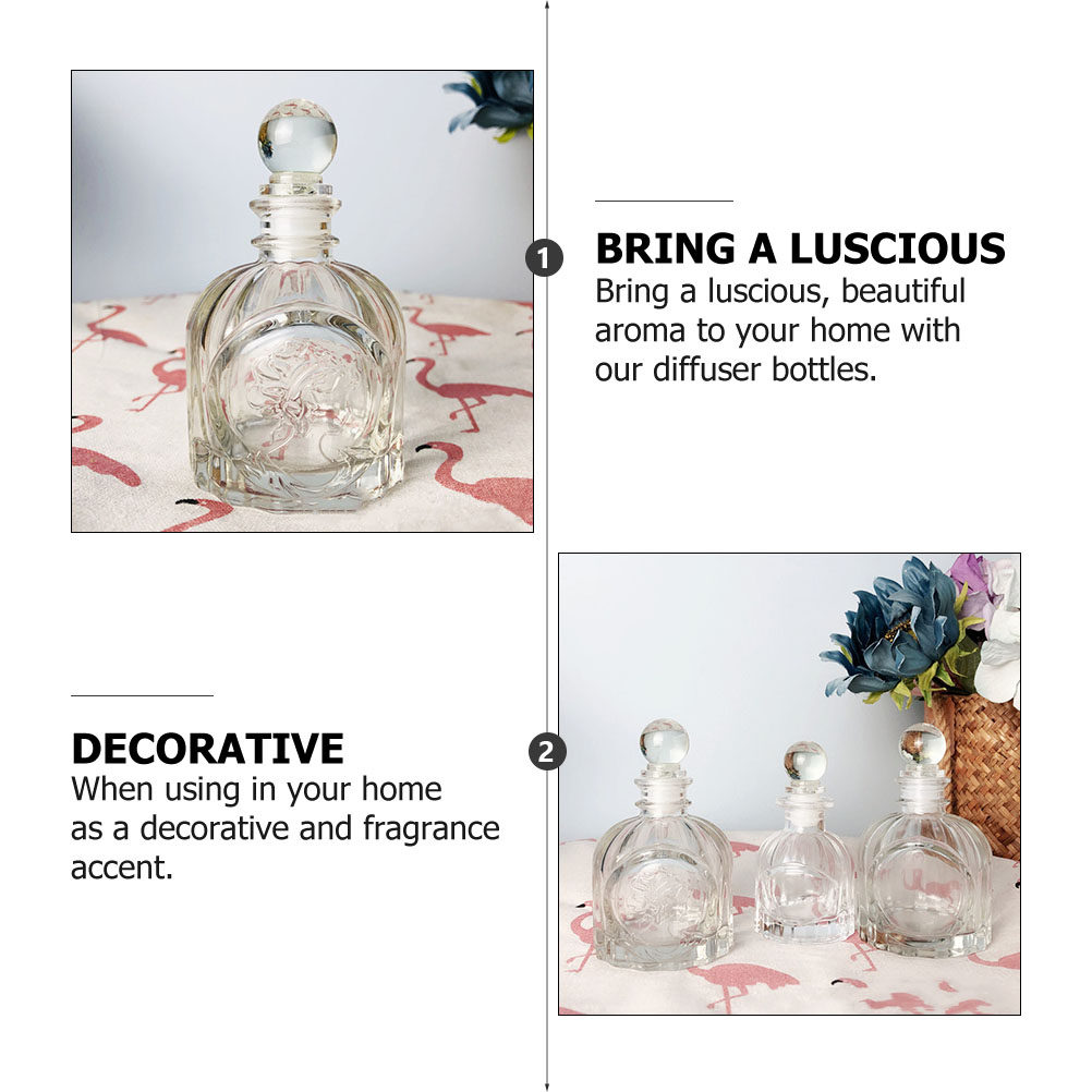 5Sets Fragrance Bottles Transp - огляд і ціна Home Fragrance Aromatherapy