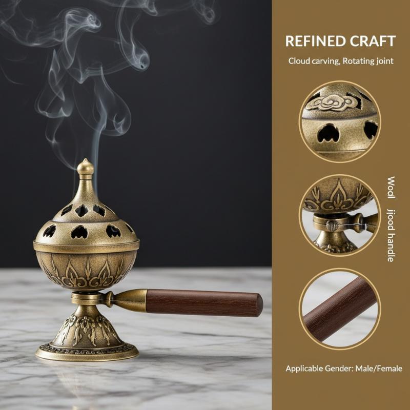 Portable Rotating Incense Burn - огляд і ціна Home Fragrance Powder